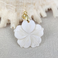 Pendentifs en coquillage blanc naturel sculpté en forme de fleur et de feuille de Monstera Deliciosa pour la fabrication de colliers, prix abordable