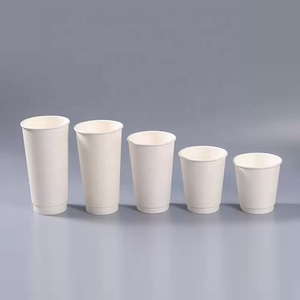 แก้วกาแฟกระดาษแบบใช้แล้วทิ้งพร้อมฝาปิด ขนาด 12 ออนซ์ แก้วกาแฟกระดาษสองชั้นพร้อมโลโก้สั่งทำ - Product Image 4
