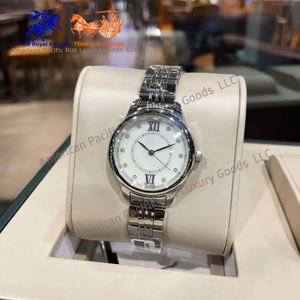Reloj Clásico para Mujer en Oferta, con Correa de Acero y Diamantes, Estilo Ejecutivo de Lujo, Movimiento Ronda, del Fabricante Longinesing - Product Image 1
