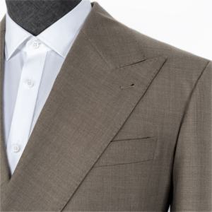 <span class=keywords><strong>Traje</strong></span> informal a medida para hombre, ropa de lana de alta calidad, color marrón, doble botonadura, venta directa de fábrica, <span class=keywords><strong>2022</strong></span> - Product Image 3