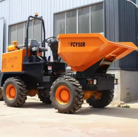Mini-dumper de chantier FCY30 de 3 tonnes, fabrication officielle chinoise, machine de construction à bas prix à vendre