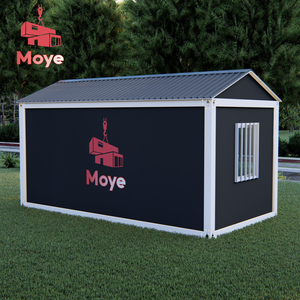 Fast Build Container Cabin Langlebige Stahl konstruktion Wetterfest Feuerfest Energie effizient Lnstall ein Gabled Dach - Product Image 3
