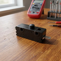  Micro-interrupteur à action rapide certifié 16A 125/250VAC SPDT, interrupteur miniature de base, 50000 cycles, pour appareils électroménagers et verrous de porte