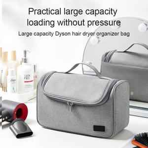 Organisateur de sèche-cheveux portable personnalisé <span class=keywords><strong>baguette</strong></span> pour cheveux bouclés trousse de maquillage suspendue accessoires de toilette <span class=keywords><strong>sac</strong></span> de rangement pour sèche-cheveux Dyson - Product Image 4