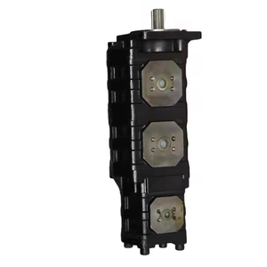 Pompe à engrenages hydraulique double CBGJ de haute qualité Huamao 50ml/r, pompe triple tandem en fonte, pièces de rechange pour engins de construction - Product Image 1