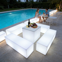 Barra LED Portátil a Prueba de Agua con 16 Colores Cambiantes para Sofá, Fiestas, Hogar, Bar, Uso en Interiores y Exteriores
