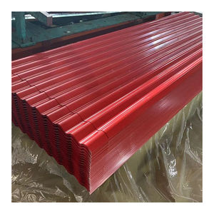 Tôle de toiture en métal ondulé en zinc de calibre 24, 8 pieds, revêtue de pierre/revêtue de sable, tôle de toiture en aluzinc en Jamaïque - Product Image 4