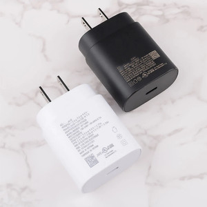 Originele Fabriek Usb C Wandoplader 25W <span class=keywords><strong>3</strong></span> Leg Adopter Type C Oplaadblok 2pin Usb Oplader Voor Samsung S25 S24 S23 Ultra - Product Image 2