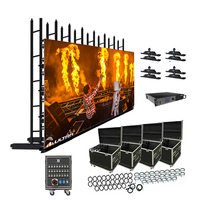 Panneau LED de location P3.9 haute luminosité 500x1000mm pour fond de scène DJ et mur d'événements en boîte de nuit