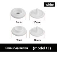 Produsen Grosir Kancing Resin Warna-warni Model Snap & Press Gaya Modern Aksesoris Pakaian Cina Aksesoris Bib