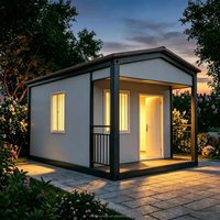 Maison conteneur préfabriquée détachable de 20 pieds – Espace de vie modulaire moderne pour campement, bureau, villa ou usage en zone isolée