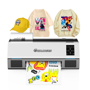 Fast Shipping Dtf Printer YKWWMC Any Fabric Printing Dtf Printer Printing Machine 33cm Film Dtf Printer A3 with RIPrint Software - Product Image 1