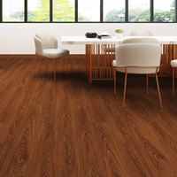 Umweltfreundlicher Wasserdichter Verschleißfester SPC-Vinylplanken-Bodenbelag Klicksystem 4mm/5mm/6mm Dicke für Innenbereich Supermarkt