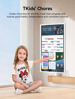 Calendario Digital de Pared, Pantalla Inteligente de 21.5/32 Pulgadas, Reloj Electrónico con Uso en Ascensores