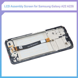 ชุดซ่อมโทรศัพท์มือถือของใหม่ของแท้ชิ้นส่วนจอแอลซีดีที่มีแพ็คบริการประกอบเฟรมสำหรับ Samsung <span class=keywords><strong>Galaxy</strong></span> <span class=keywords><strong>A22</strong></span> A226 - Product Image 4