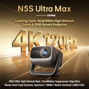 <span class=keywords><strong>Proyector</strong></span> Láser Tricolor 4K JMGO N5S Ultra Max, 5600 Lúmenes, Contraste Nativo 10000:1, 4K 120Hz, Cine en Casa, Zoom Óptico y Desplazamiento - Product Image 1