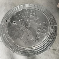 Couvercle de manhole SMC pour puits de chauffage centralisé