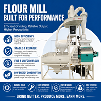 Machine de mouture industrielle à haute efficacité pour le blé, le maïs, le riz, l'usine de transformation de la farine, système complet