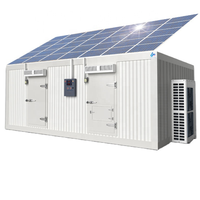 Chambre froide solaire de qualité supérieure avec compresseur, moteur et engrenages pour la vente