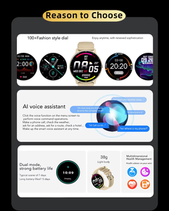 Orologio Intelligente Sportivo North Edge NLO2C Multifunzione con Sveglia Digitale e Cinturino in Silicone per <span class=keywords><strong>Uomo</strong></span> - Product Image 3