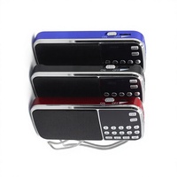 Mini haut-parleur Coran numérique, radio FM stéréo, alimentation USB, design portable en plastique, prise casque, contrôle tactile, sortie maximale 3W, carte TF