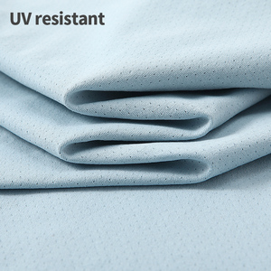 Tissu tricoté Sorona 160 GSM résistant aux UV, antibactérien, respirant, anti-plis, séchage rapide, maille sportive pour manches courtes, couleur unie - Product Image 2