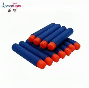 Hot Bán Vũ Khí Súng Phụ Kiện Đầu Tròn Mềm <span class=keywords><strong>Bullet</strong></span> 36 Đóng Gói Chất Lượng Cao Miếng Bọt Biển Chất Liệu An Toàn Quà Tặng Đồ Chơi Cho Trẻ Em Trên 6 - Product Image 3