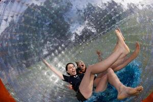 Giant Big Air Inflatable Human <strong>Bubble</strong> Ball Inflatable Zorb Ball for Bowling <strong>Rolling</strong> Sport Games Outer Dia.3m Inner Dia.2m - Product Image 3