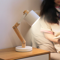 FCC – lampe de bureau LED de conception nordique, fonctionnelle, rechargeable, 4000mAh, lampe de lecture