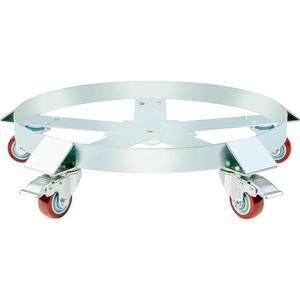 Carrito de tambor resistente de <span class=keywords><strong>55</strong></span> galones con marco de acero, 5 ruedas giratorias, capacidad de carga de 1250 libras, carrito de tambor <span class=keywords><strong>Dolly</strong></span> de barril - Product Image 5