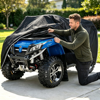 Housses de protection pour VTT/UTV, imperméables, résistantes aux intempéries, anti-UV, anti-poussière, couleur et taille personnalisées