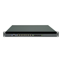 Router Empresarial OEM 1U para Montaje en Rack, Intel B860, Ultra 7 265K, Ultra 9 285K, 100G SFP+, 8L, pfSense, Ubuntu, CentOS, Firewall, VPN, Doble Fuente de Alimentación