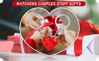 Porte-clés Cœur Assorti en Briques – Cadeau pour Lui, Elle, Petit Ami, Petite Amie – Noël, Mariage, Anniversaire
