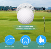 Balles de golf personnalisées avec logo, premium, uniques, professionnelles, pour la pratique, cadeau de golf original pour tous les golfeurs, cadeaux de golf amusants
