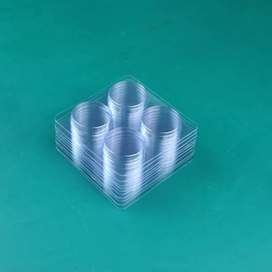 Feuille rigide de PVC de <span class=keywords><strong>film</strong></span> de PVC de catégorie pharmaceutique médicale de petit pain rigide transparent bleu de PVC - Product Image 4