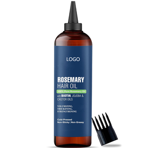 Aceite de Romero Puro y Natural de Marca Privada, Aceite de Romero Nutritivo para el Cuero Cabelludo y el Crecimiento del Cabello - Product Image 1