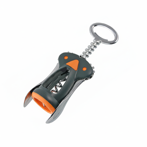 Linea di collezione morbida in acciaio cavatappi in metallo vino e apriscatole birra con foglio di taglio Laser Logo sostenibile ed ecologico - Product Image 2