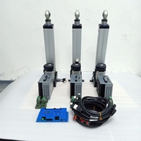 TELA TA16B Kit de plateforme de mouvement DIY en aluminium 3DOF avec servomoteur 750W 3000 tr/min pour simulateurs VR de cockpit et jeux de course - Intérieur