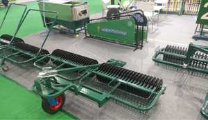 Collecteur de balles de <span class=keywords><strong>golf</strong></span> multi-emplacements en métal, robuste, avec logo personnalisé, prêt à être expédié pour le driving range - Product Image 5