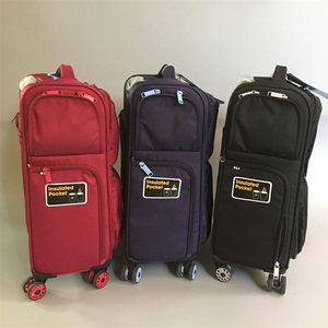 Valise trolley Oxford ultra-légère et silencieuse de 20 pouces, bagage de voyage de 24 pouces grande capacité, bagage à main de 28 pouces avec serrure TSA – Exportation Royaume-Uni - Product Image 4