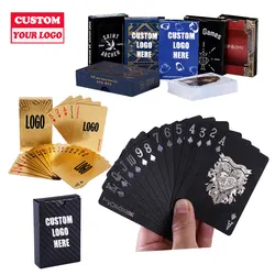 Fabbrica di Nuoxin all'ingrosso di alta qualità Logo personalizzato di stampa di carte da Poker carte da Poker personalizzate carte da gioco per giocare