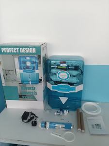 Système de purification d'eau domestique OEM Aqua Smart RO avec armoire, 6 étapes, 75 GPD, système RO avec filtre ultraviolet, machine de traitement de l'eau - Product Image 3
