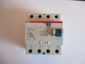 F204 a 63a 63 30mA FI-Schutzschalter mit Neutralleiter Brandneu, Original, auf Lager, mit Einjähriger Garantie - Product Image 1