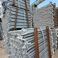 Support de fixation pour échafaudage de chantier, à raccord de tuyau, galvanisé à chaud, fourni directement par l'usine