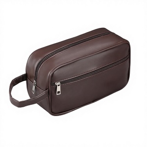 <span class=keywords><strong>Pochette</strong></span> Cosmétique Portable en <span class=keywords><strong>Cuir</strong></span> PU Durable, Vente en Gros, Pas Cher, Trousse de Toilette de Voyage Tendance <span class=keywords><strong>pour</strong></span> Hommes et Sacs de Maquillage <span class=keywords><strong>pour</strong></span> Femmes, Logo Personnalisé - Product Image 1
