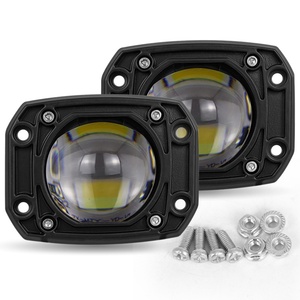 ไฟทำงาน LED สำหรับรถยนต์ ขนาด 3 นิ้ว 30 วัตต์ เลนส์สองสี ไฟตัดหมอกหน้ากันชน สำหรับรถออฟโรด รถบรรทุก รถ SUV แต่ง - Product Image 3
