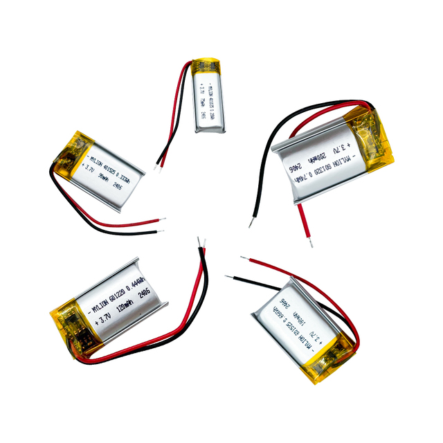 Custom 3.7V Lithium Polymer Battery 940mAh 1500mAh 1800mAh 2500mAh 3000mAh Rechargeable 5V Li-po Battery With PCB and Connector