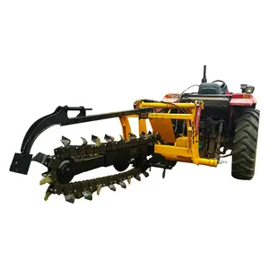Traktor Doppelkette-Schützgrabenmaschine Grabenbagger Maschine Kette-Kabelgrabenbauer