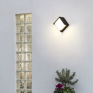 Oem ODM tùy chỉnh Rome phong cách ngoài trời Đèn tường vật liệu nhôm dẫn nguồn ánh sáng không thấm nước bên ngoài đèn trang trí - Product Image 5