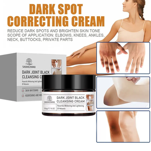 Crème éclaircissante rapide pour les articulations foncées, correcteurs de pigmentation, crème pour les mains, les genoux, les coudes, éliminateur de taches intenses - Product Image 4